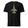 F-16 "Viper" OCP Camo Silhouette T-Shirt - Black