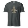 F-16 "Viper" OCP Camo Silhouette T-Shirt - Charcoal Heather
