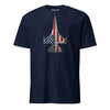 F-16 "Viper" Rivet Flag T-Shirt - Navy