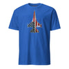 F-16 "Viper" Rivet Flag T-Shirt - Royal