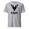 F-16V Super Viper Blackout Insignia T-Shirt - Heather Grey