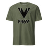 F-16V Super Viper Blackout Insignia T-Shirt - OD Green