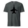 F-18 "Rhino" Stealth Silhouette T-Shirt - Charcoal Heather