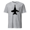 F-18 "Rhino" Stealth Silhouette T-Shirt - Heather Grey