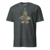 F-35 "Panther" OCP Camo Silhouette T-Shirt - Charcoal Heather