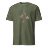 F-4 "Phantom" OCP Camo Silhouette T-Shirt - OD Green