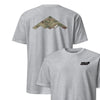 B-2 "Spirit" OCP Camo Silhouette Front & Back T-Shirt - Heather Gray