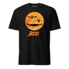 Halloween Bomber Boo T-Shirt - Black