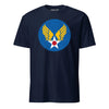 WWII Hap Arnold Wings Patch T-Shirt - Navy