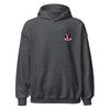96th Bomb Squadron Perfectweight Hoodie - Charcoal Heather