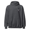 USAF Insignia Blackout Tagline Perfectweight Hoodie - Charcoal Heather