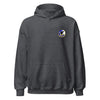 69th Bomb Squaron Perfectweight Hoodie - Charcoal Heather