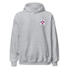 Thunderbirds Crest Perfectweight Hoodie - Heather Grey