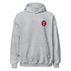 76th Fighter Squadron Perfectweight Hoodie - Heather Grey