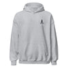 Space Force Vertical Delta Perfectweight Hoodie - Heather Grey