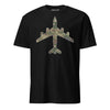 KC-135 "Stratotanker" OCP Camo Silhouette T-Shirt - Black