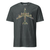 KC-135 "Stratotanker" OCP Camo Silhouette T-Shirt - Charcoal Heather
