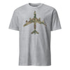 KC-135 "Stratotanker" OCP Camo Silhouette T-Shirt - Heather Grey