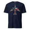 KC-135 "Stratotanker" Rivet Flag T-Shirt - Navy