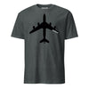 KC-135 "Stratotanker" Stealth Silhouette T-Shirt - Charcoal Heather