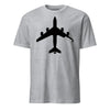 KC-135 "Stratotanker" Stealth Silhouette T-Shirt - Heather Grey