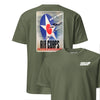 Keep 'Em Flying Air Corps Recruiting Poster T-Shirt - OD Green