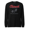 Ch-47f Chinook Blueprint Long Sleeve T-Shirt - Black