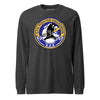 57th Fighter Squadron Long Sleeve T-Shirt - Charcoal Heather