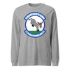 110th Bomb Squadron Long Sleeve T-Shirt - Heather Grey