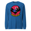 43rd Electronic Combat Squadron Long Sleeve T-Shirt - Royal