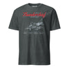 F-105d Thunderchief Blueprint T-Shirt - Charcoal Heather