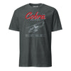 Ah-1f Cobra Blueprint T-Shirt - Charcoal Heather