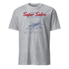 F-100d Super Sabre Blueprint T-Shirt - Heather Grey
