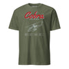 Ah-1f Cobra Blueprint T-Shirt - OD Green