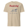 F-105d Thunderchief Blueprint T-Shirt - Sand