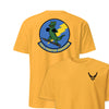159th Fighter Squadron Front & Back T-Shirt - Gold