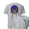 550th Fighter Squadron Front & Back T-Shirt - Heather Grey