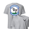 110th Bomb Squadron Front & Back T-Shirt - Heather Grey