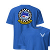 93rd Fighter Squadron Front & Back T-Shirt - Royal