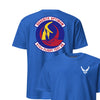 514th Flight Test Squadron Front & Back T-Shirt - Royal