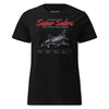 F-100d Super Sabre Blueprint Womens T-Shirt - Black