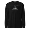 AV-8B Harrier II Airframe Specs Long Sleeve T-Shirt - Black