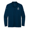 Air Force Civilian Service Nike Mens Dri-FIT Long Sleeve Micro Pique 2.0 Polo - Navy