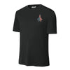 F-22 "Raptor" Rivet Flag Performance T-Shirt - Black