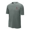 E-3 "Sentry" Rivet Flag Performance T-Shirt - Charcoal
