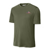 B-2 "Spirit" Rivet Flag Performance T-Shirt - OD Green