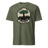 Vietnam Era Nuke'em Patch T-shirt - OD Green