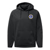 USAF Emblem Performance Hoodie - Black