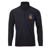 67th Special Operations Squadron Performance Quarter Zip - Black