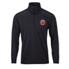 176th Fighter Squadron Performance Quarter Zip - Black